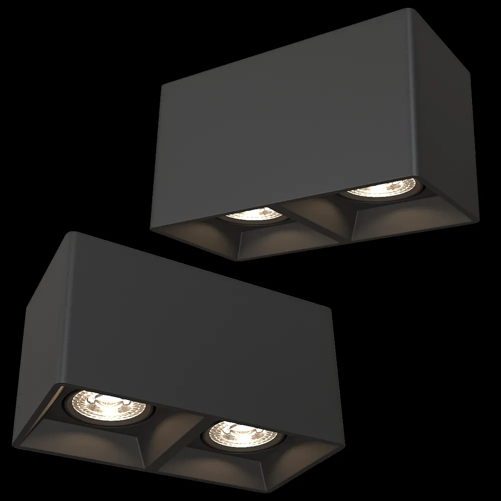 DENKIRS – Spot overhead lamp DK3035-BK 3ds Max