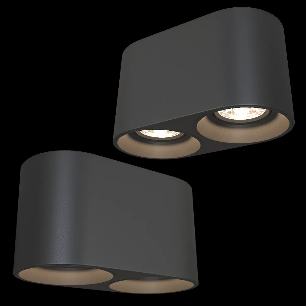 DENKIRS – Spot overhead lamp DK3036-BK 3ds Max