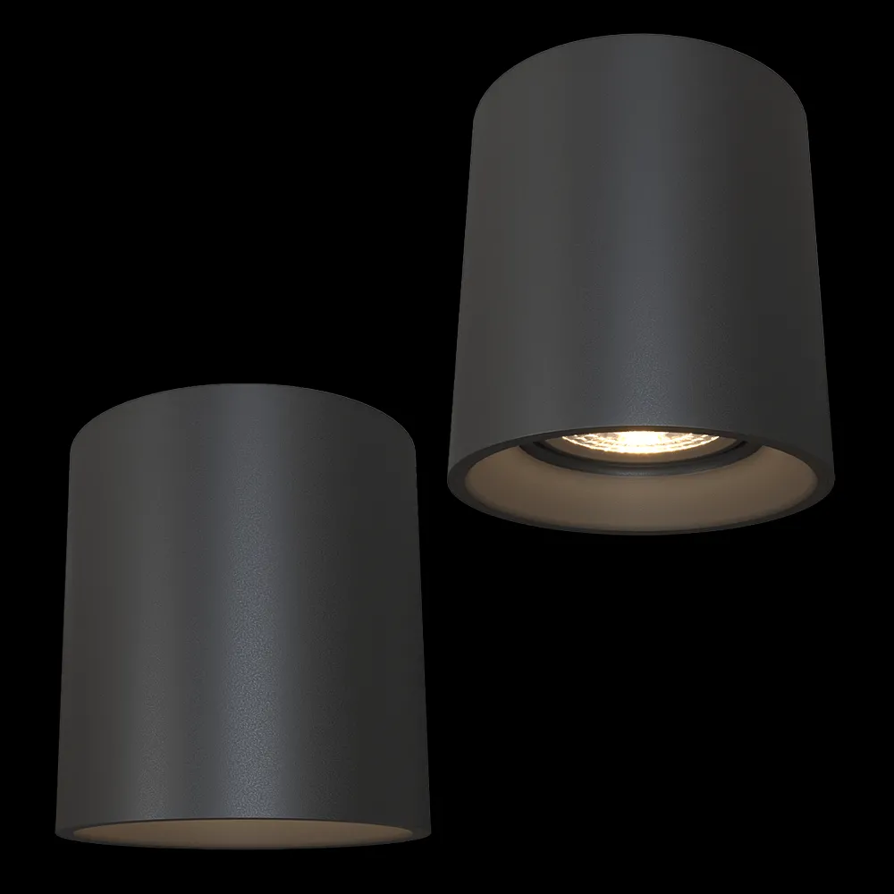 DENKIRS – Spot overhead lamp DK3040-BK 3ds Max