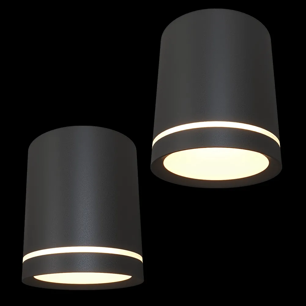 DENKIRS – Spot overhead lamp DK4016-BK 3ds Max