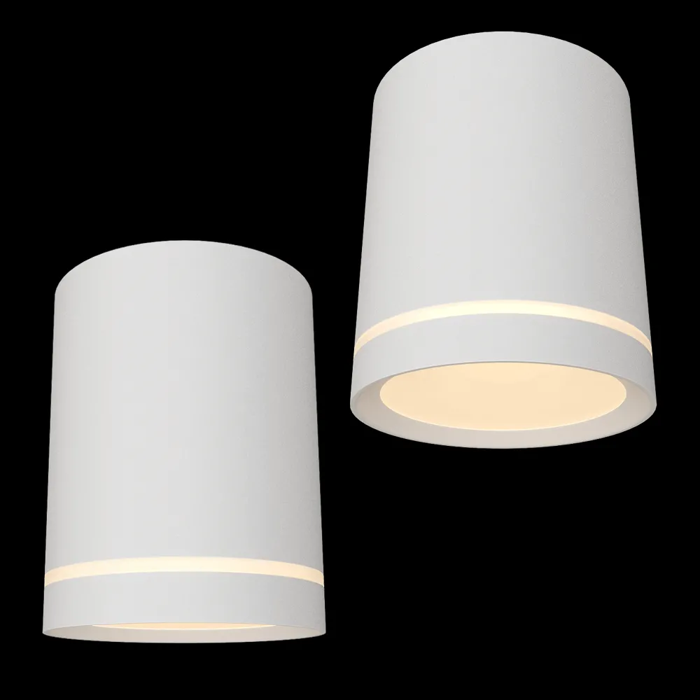 DENKIRS – Spot overhead lamp DK4016-WH 3ds Max