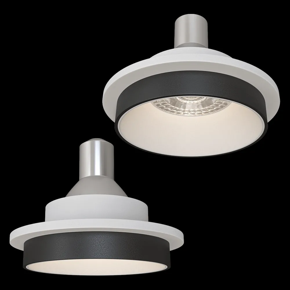 DENKIRS – Spot recessed luminaire DK2401-BK 3ds Max