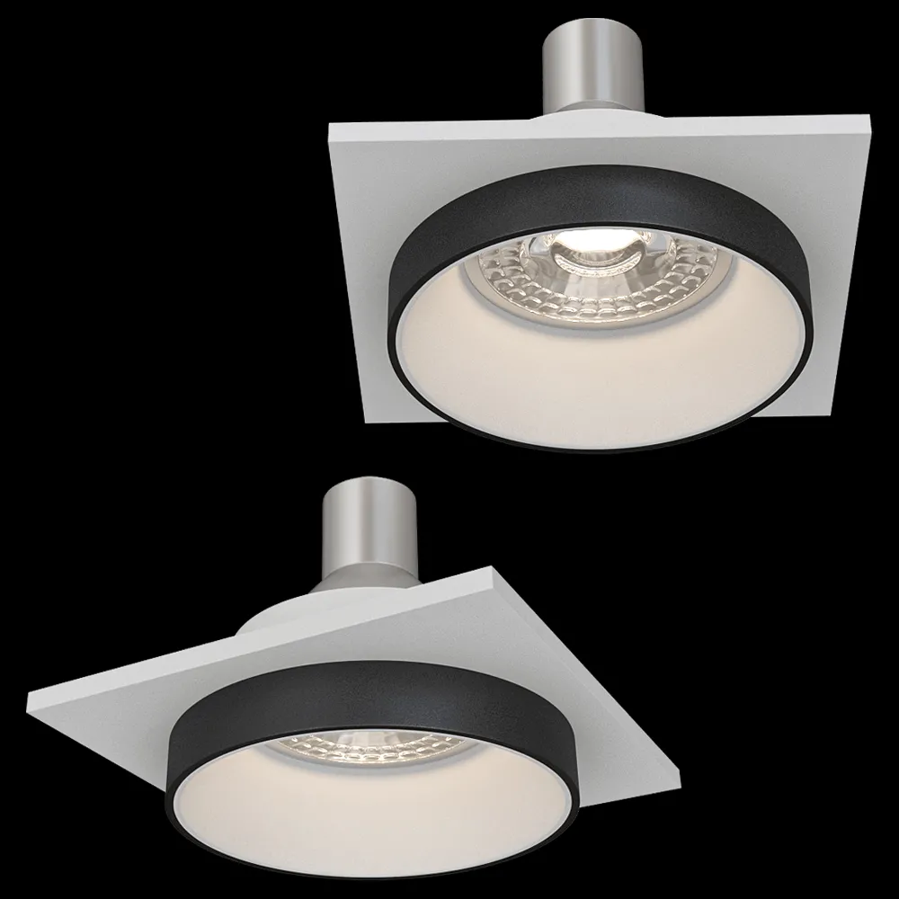 DENKIRS – Spot recessed luminaire DK2402-BK 3ds Max