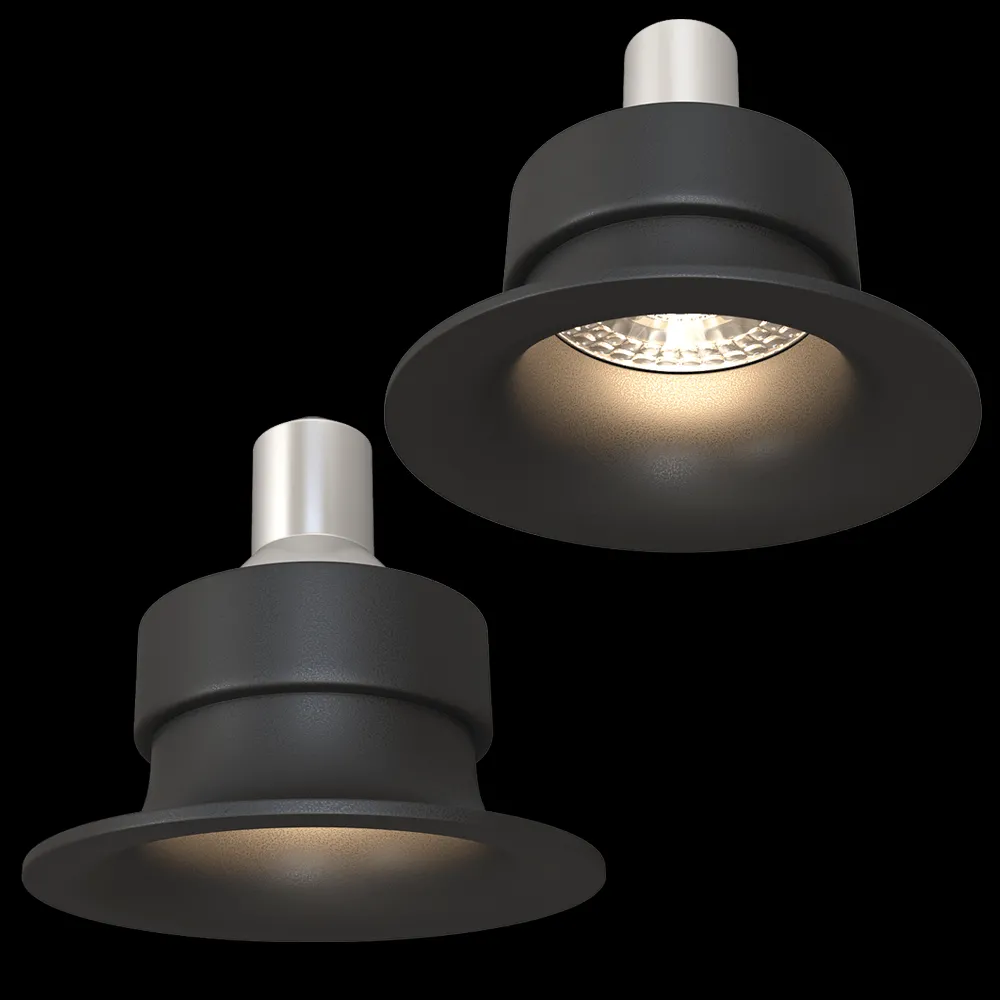 DENKIRS – Spot recessed luminaire DK3024 BK 3ds Max