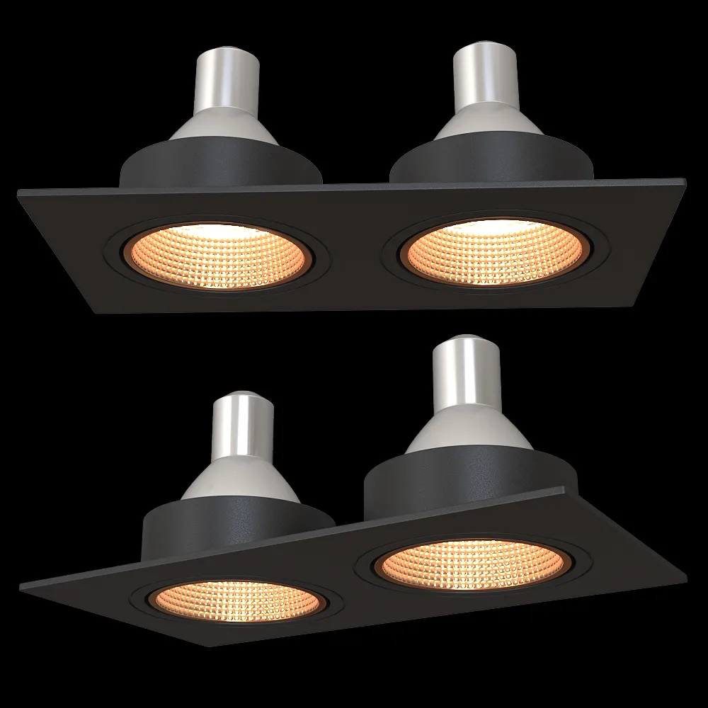 DENKIRS – Spot recessed luminaire DK3072-BBR 3ds Max