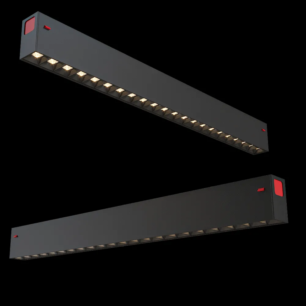 DENKIRS – Track light DK8002-BK 3ds Max