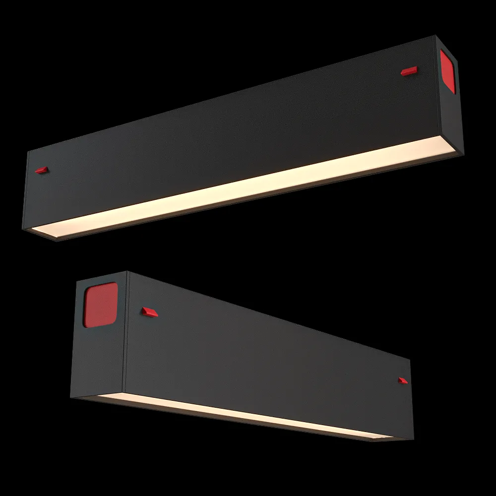DENKIRS – Track light DK8003-BK 3ds Max