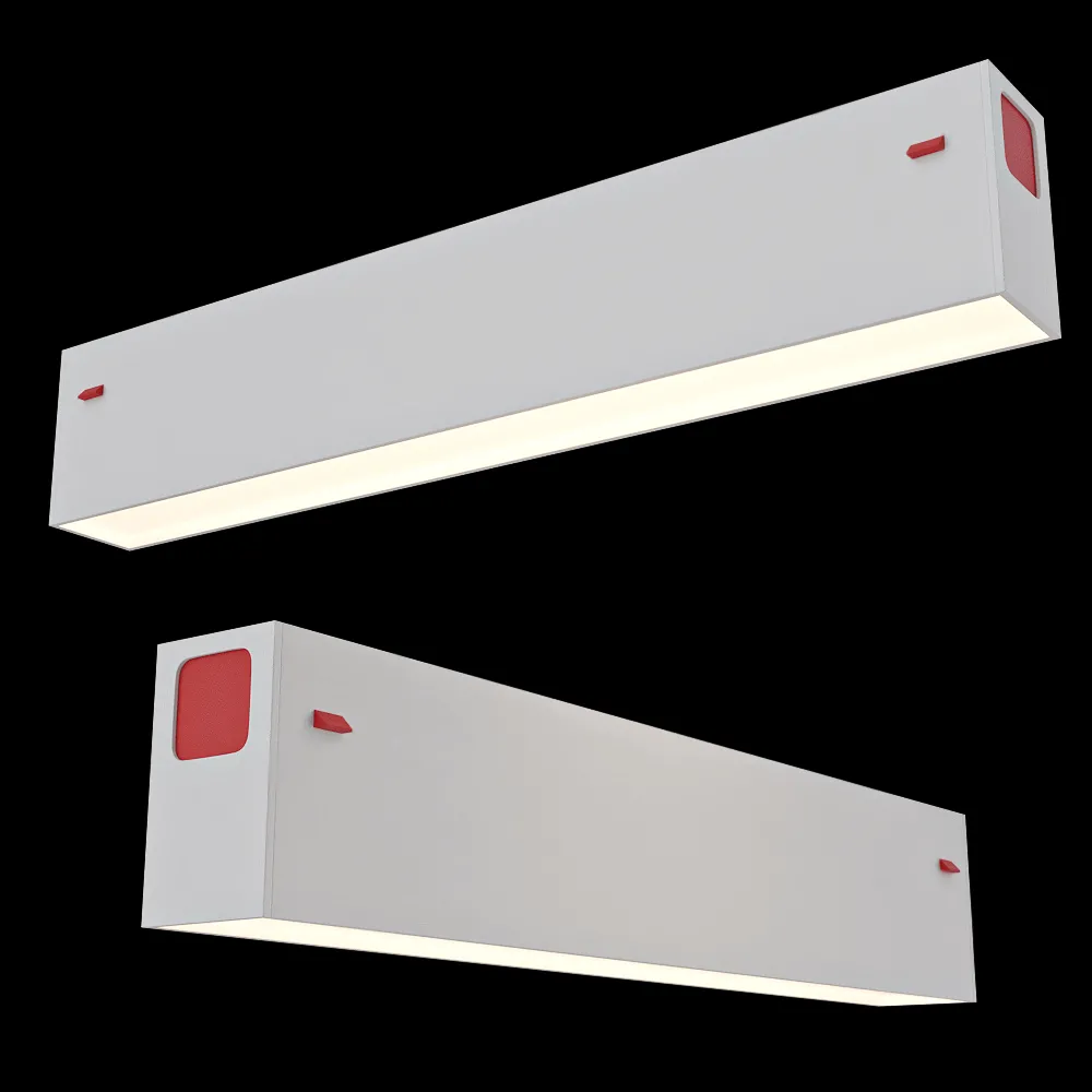 DENKIRS – Track light DK8003-WH 3ds Max