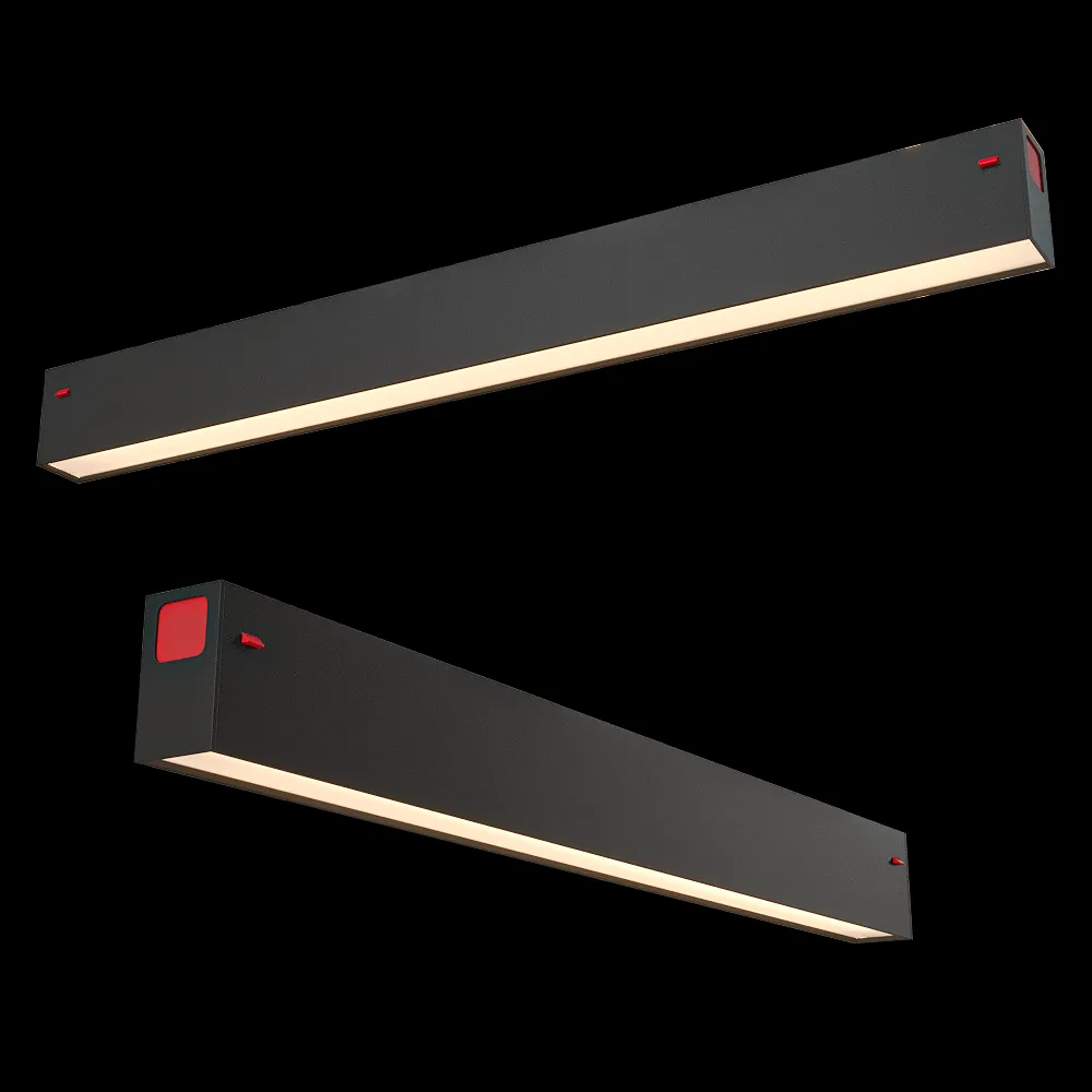 DENKIRS – Track light DK8004-BK 3ds Max