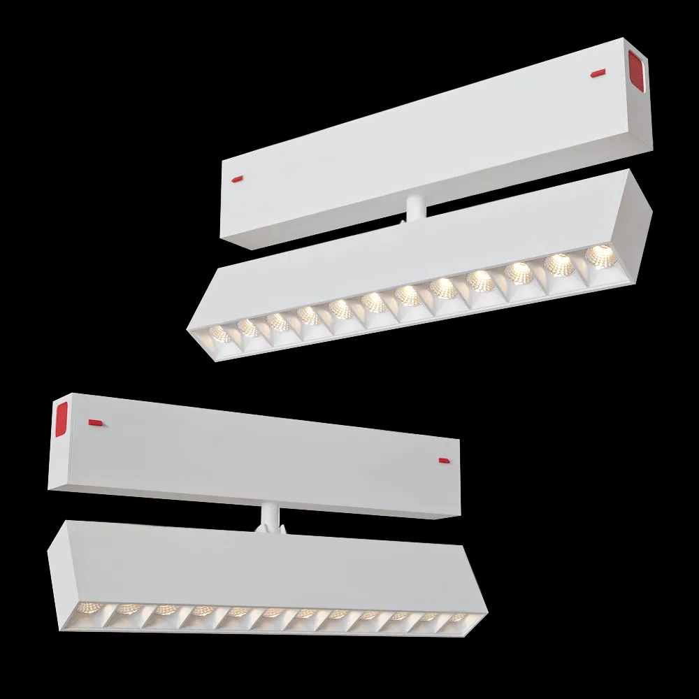 DENKIRS – Track light DK8006-WH 3ds Max