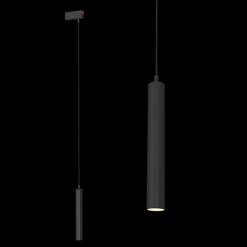 DENKIRS – Track light DK8008-BK 3ds Max