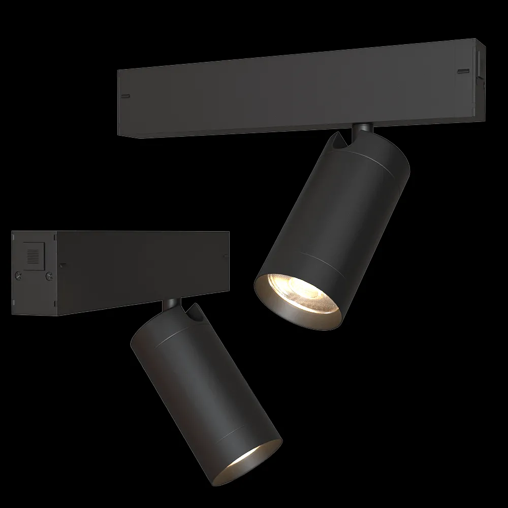 DENKIRS – Track light DK8010-BK 3ds Max