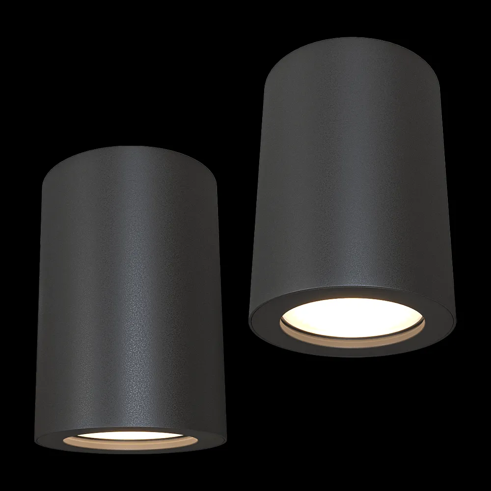 DENKIRS – Waterproof luminaire DK3007-BK 3ds Max