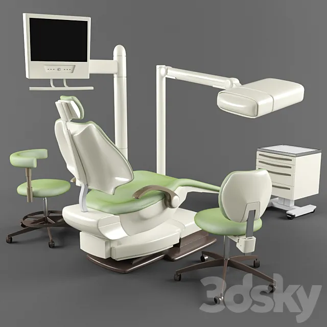 Dental Office 3DS Max Model