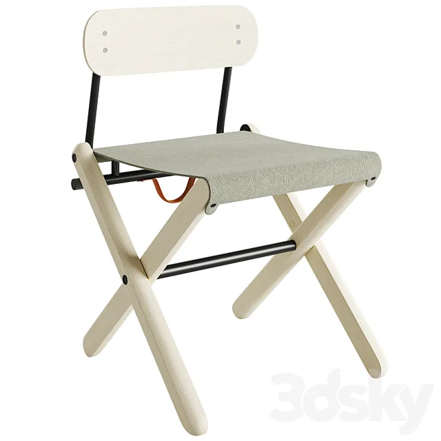 Departo Folding Chair 3DSMax File