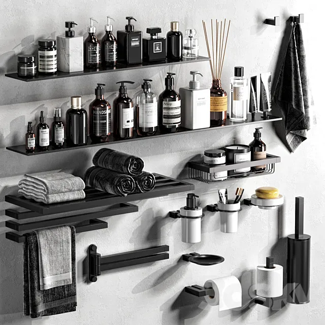 DeRosso Datura accessories 3ds Max