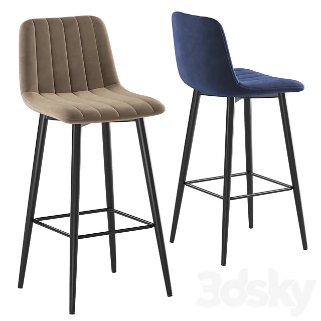 Derry bar stool 3DS Max Model