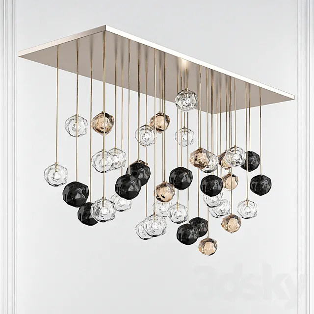 DESAFINADO 38-LIGHT CEILING LAMP 3ds Max