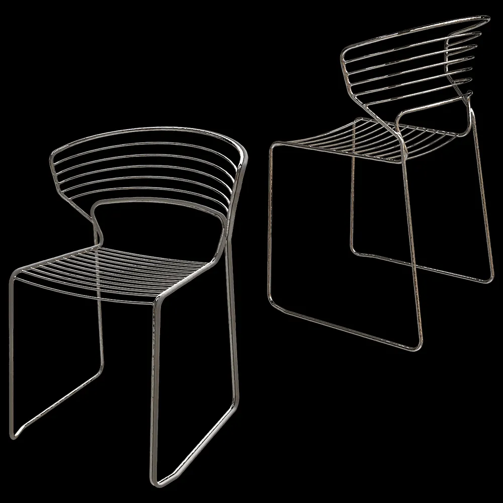 Desalto – Chair Koki Wire 3ds Max