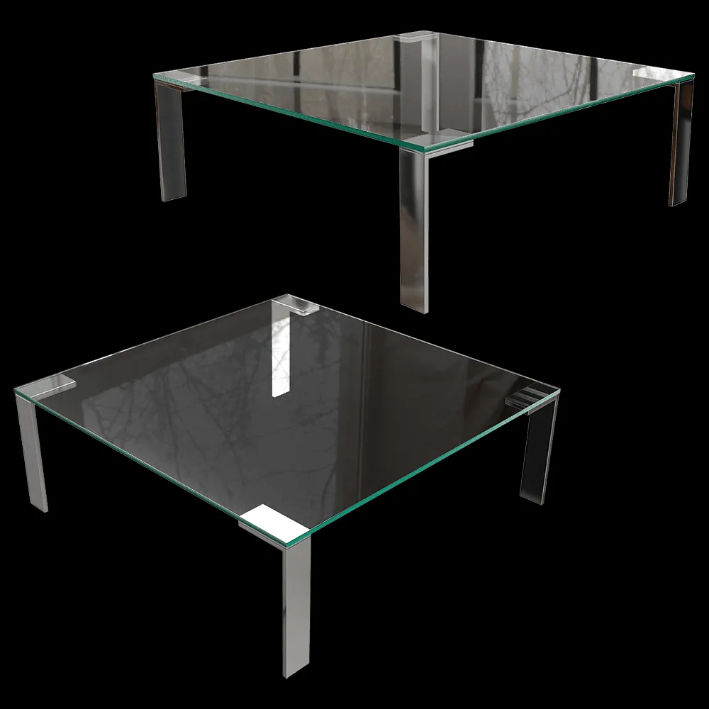Desalto – Glass table Liko 3ds Max