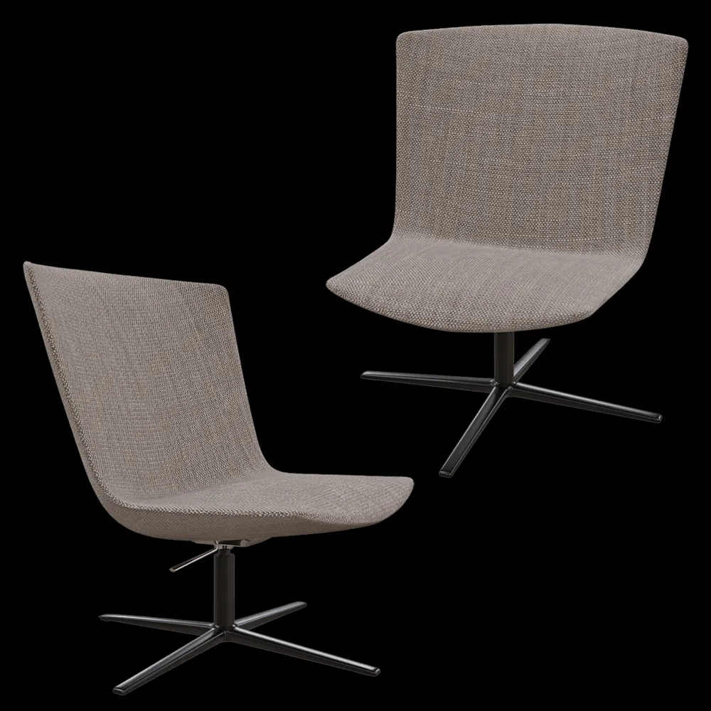 Desalto – Lounge chair Calum 3ds Max