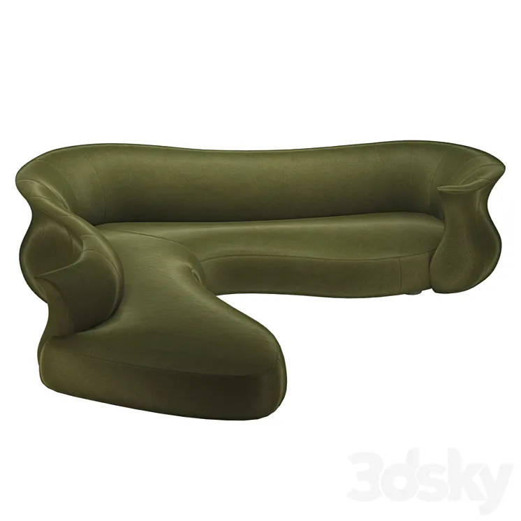 Desforma Amphora corner sofa 3DS Max