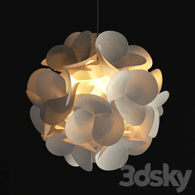 Design heure \ Radiolaire – Suspension 3ds Max