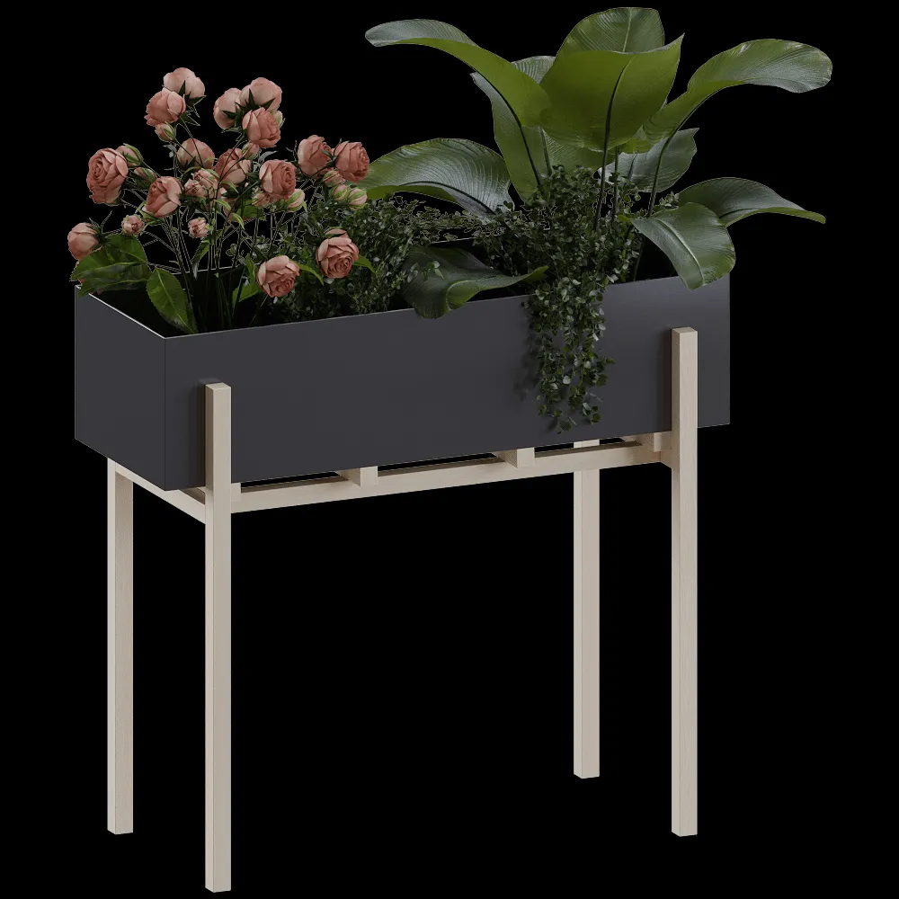 Design House Stockholm – Botanic Stand & Pedestal 3ds Max