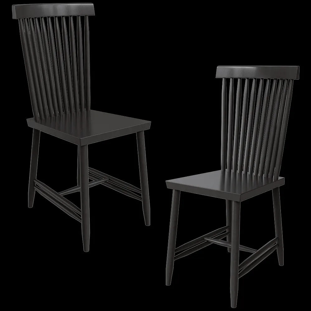Design House Stockholm – Chair Family 3ds Max