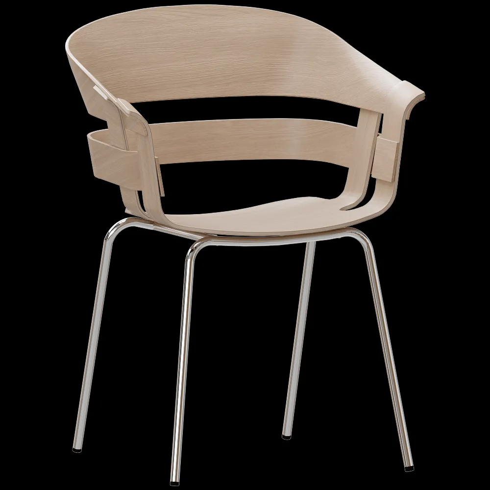 Design House Stockholm – Chair Wick Metal Legs 3ds Max