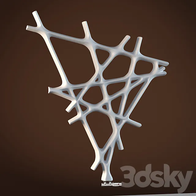 Design towel rail “Web” 3ds Max