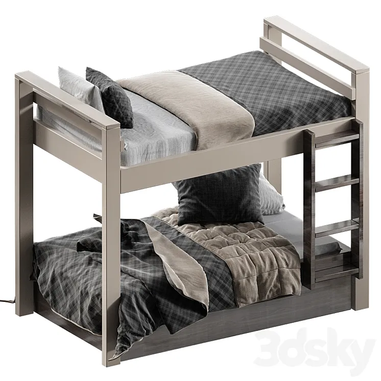 Designer bunk beds 3DS Max Model