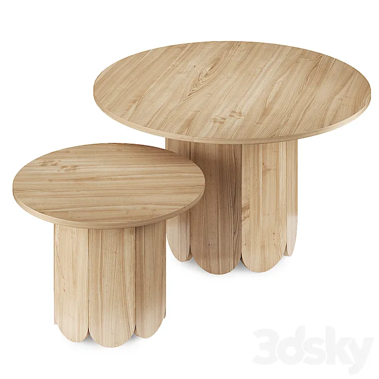 Designer coffee table Chelsea Coffee Table 3DS Max Model