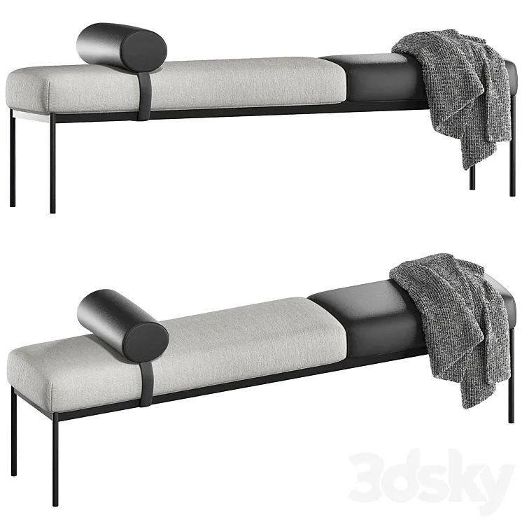 Designer couch Horizon 3DS Max