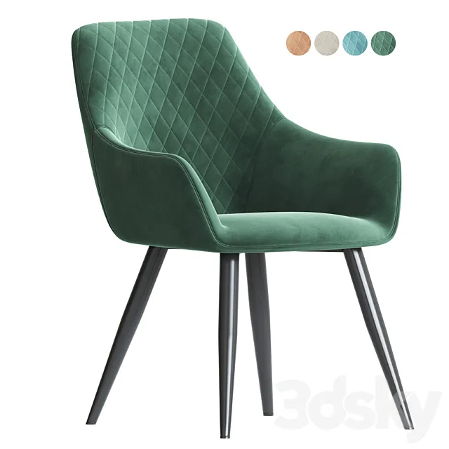 Designstoel4u Ravi dining chair 3DS Max Model