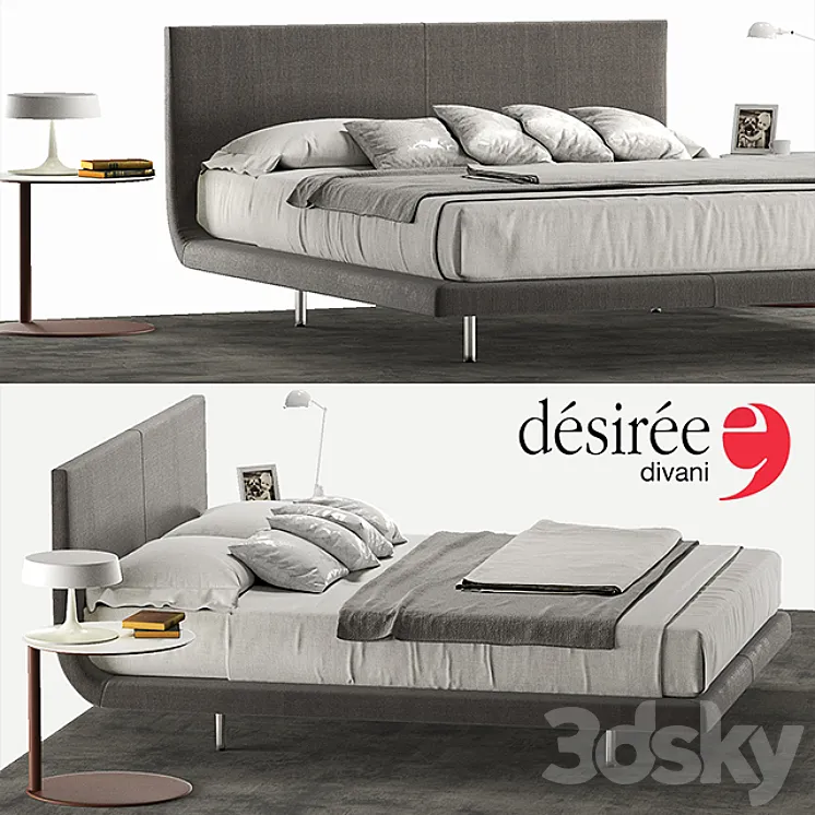 Desiree Tuliss Bed 3DS Max