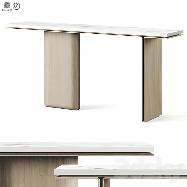 Desiron Workshop APD Console Table 3ds Max