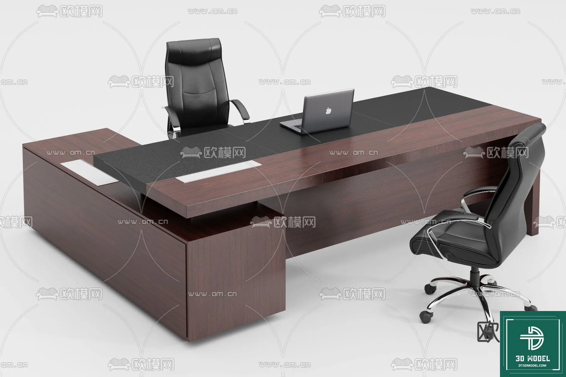 Desk 3D Model for Office – Furniture and Interior Design – 058