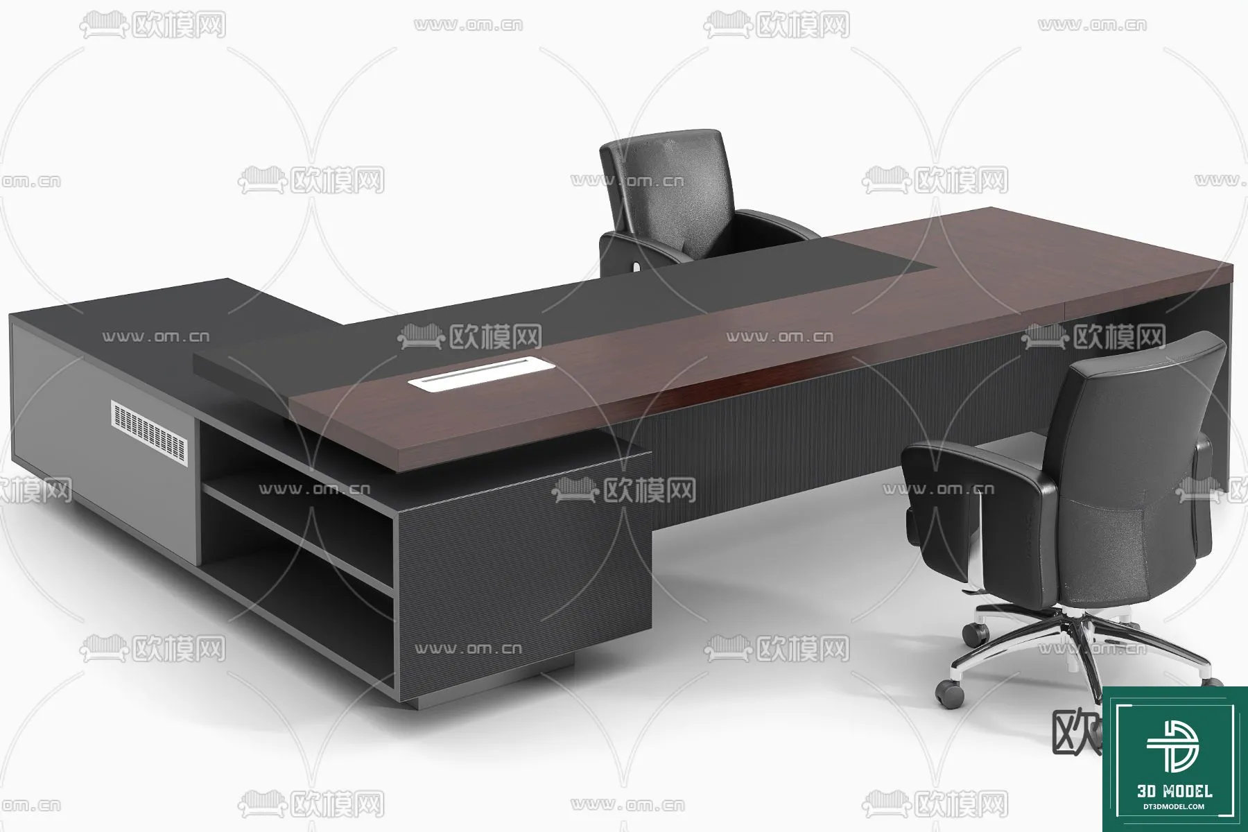 Desk 3D Model for Office – Furniture and Interior Design – 068