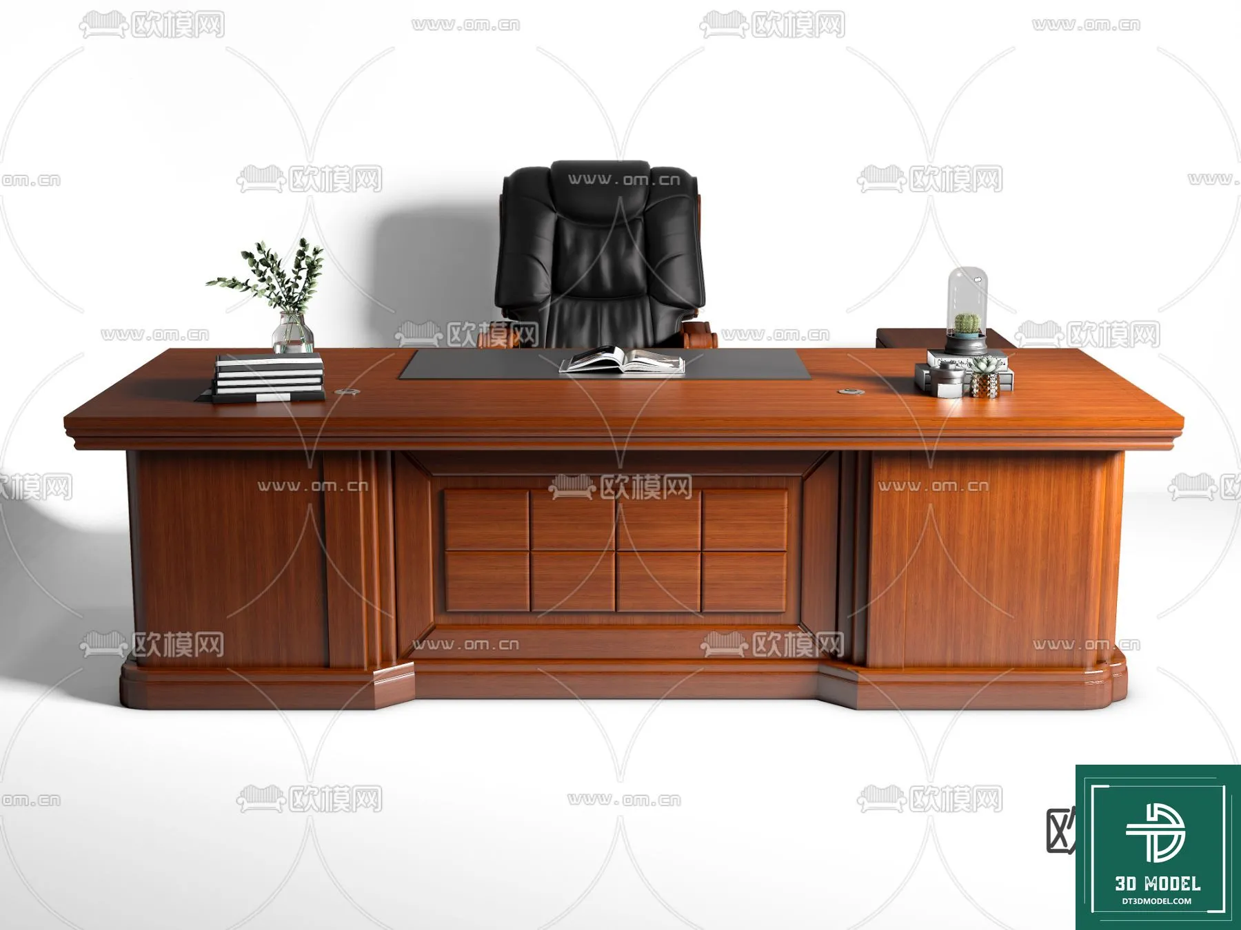 Desk 3D Model for Office – Furniture and Interior Design – 097