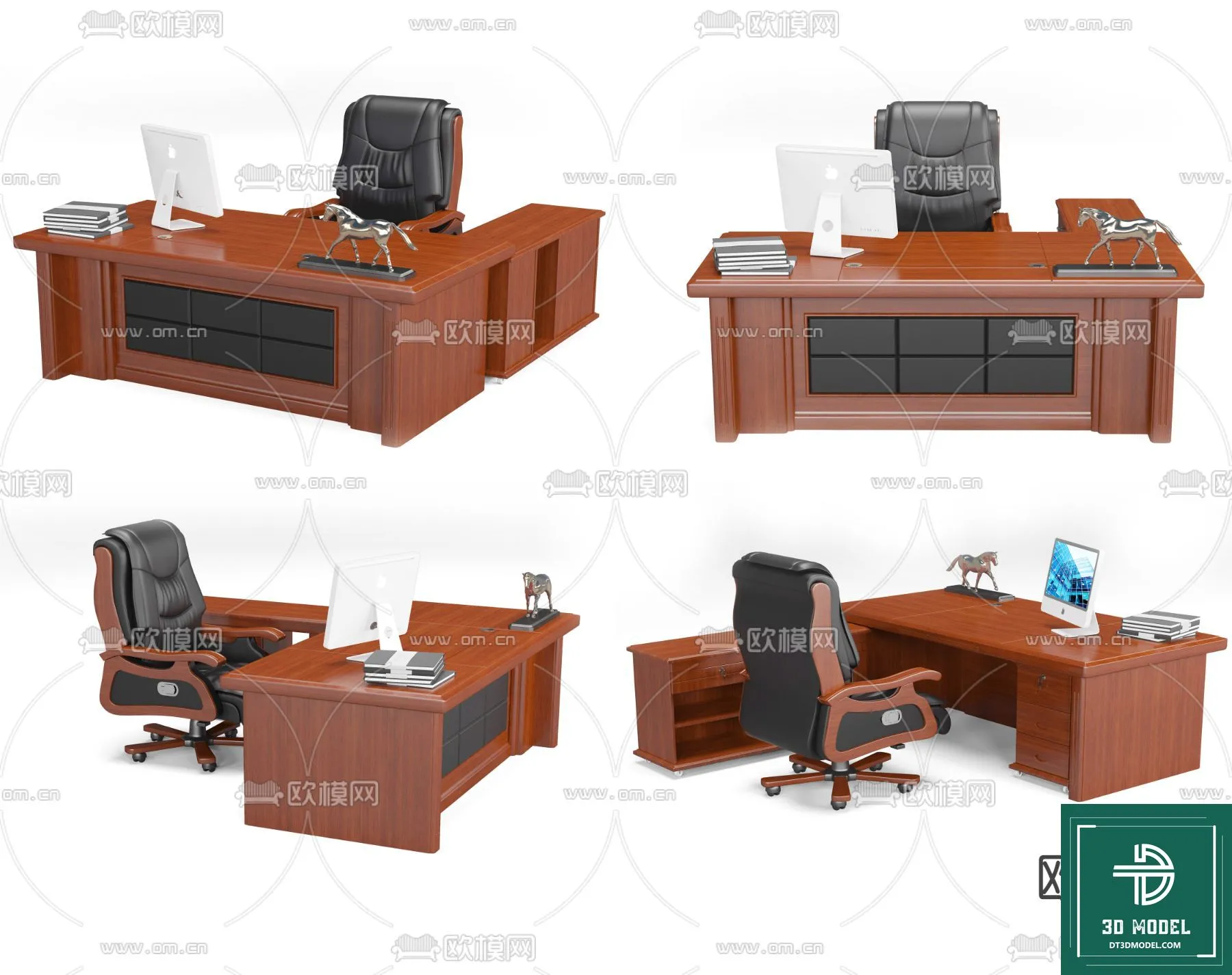 Desk 3D Model for Office – Furniture and Interior Design – 101