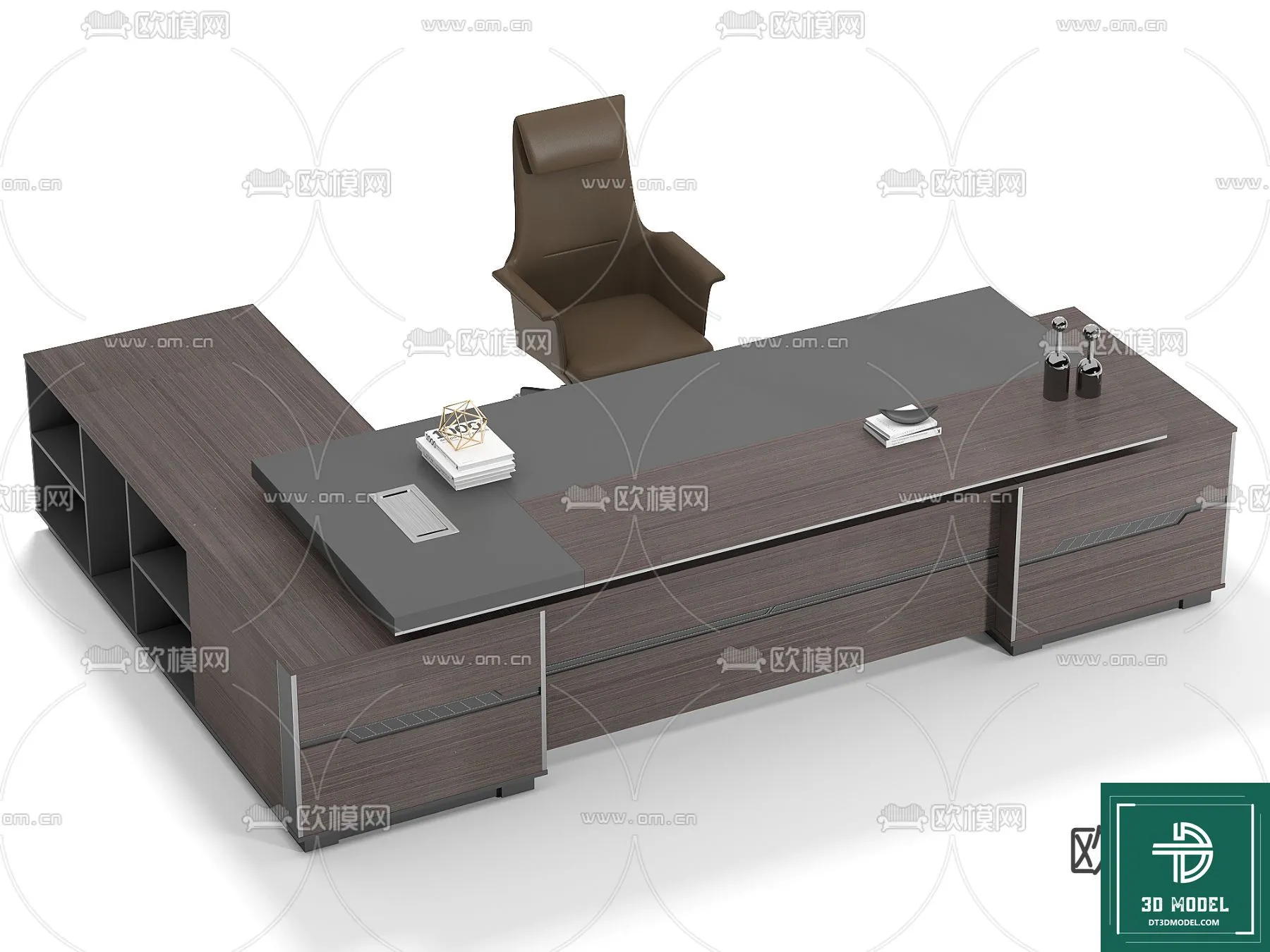 Desk 3D Model for Office – Furniture and Interior Design – 117