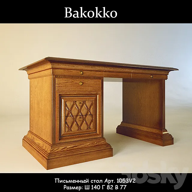 Desk Bakokko Art. 1053V2 3ds Max