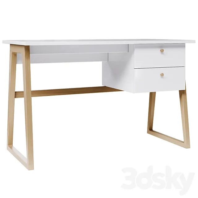 Desk Berlin 3DS Max Model