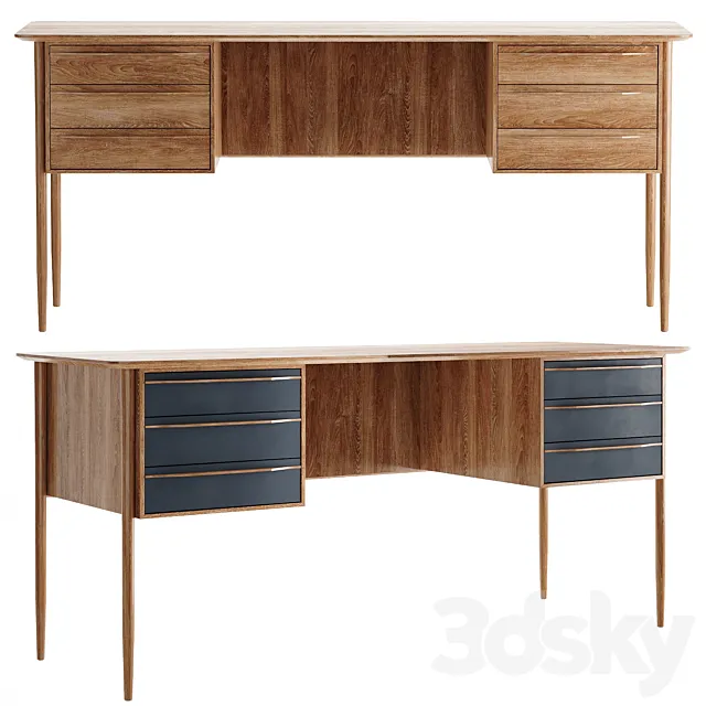 Desk “Bruni” 3DS Max Model