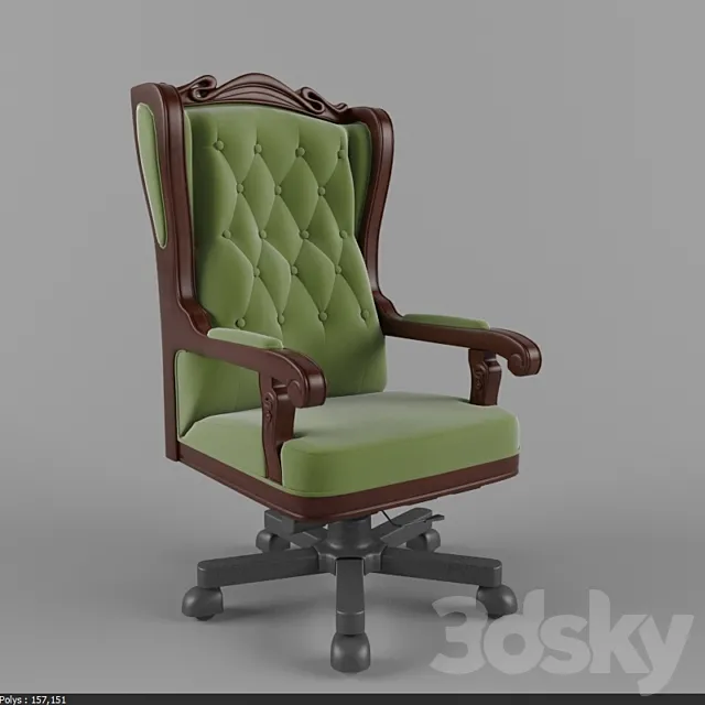 desk chair 3DS Max Model