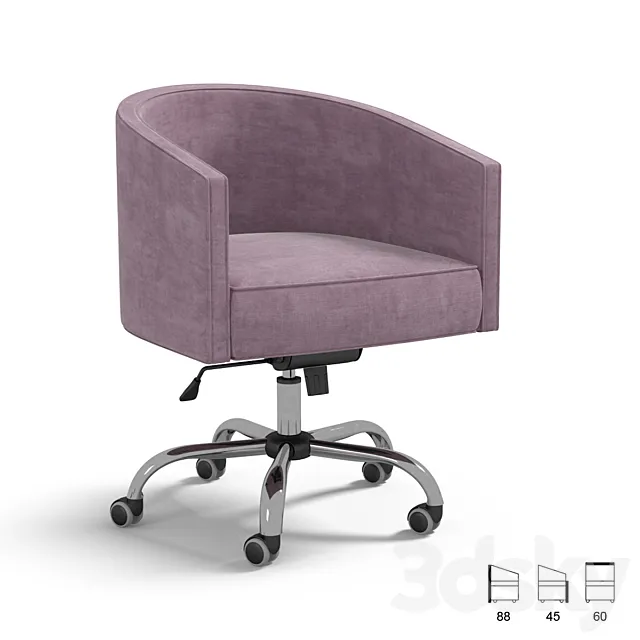 desk chair 3DS Max Model