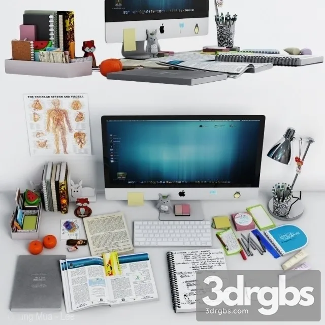 Desk Decoration 1 3dsmax Download