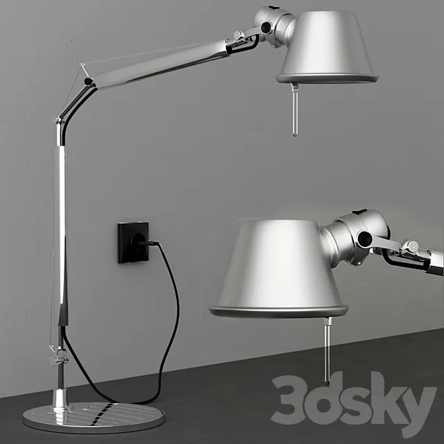 Desk lamp 3ds Max