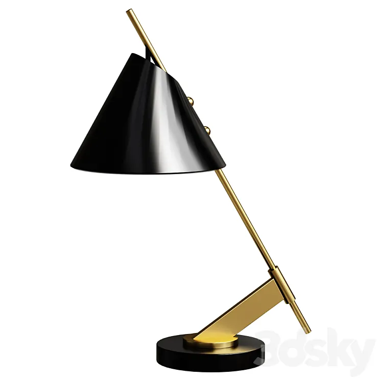 Desk lamp 3DS Max